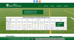 Desktop Screenshot of aguilasdemoratalaz.com